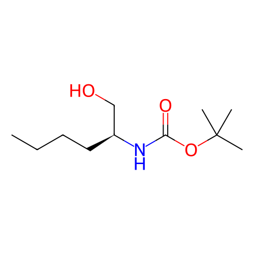 (S)-(1-羟基己烷-2-基)氨基甲酸叔丁酯,(S)-tert-Butyl 1-hydroxyhexan-2-ylcarbamate