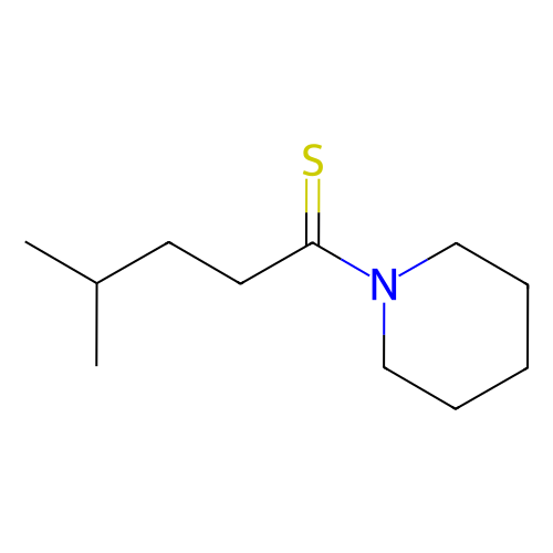 4-甲基-1-(哌啶-1-基)戊烷-1-硫酮,4-Methyl-1-(piperidin-1-yl)pentane-1-thione