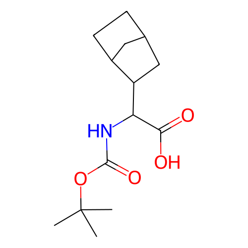 2-(双环[2.2.1]庚烷-2-基)-2-((叔-丁氧羰基)氨基)乙酸,2-(Bicyclo[2.2.1]heptan-2-yl)-2-((tert-butoxycarbonyl)amino)acetic acid