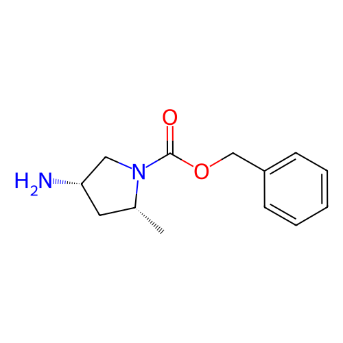 (2R,4S)-4-氨基-2-甲基吡咯烷-1-羧酸芐酯,Benzyl (2R,4S)-4-amino-2-methylpyrrolidine-1-carboxylate