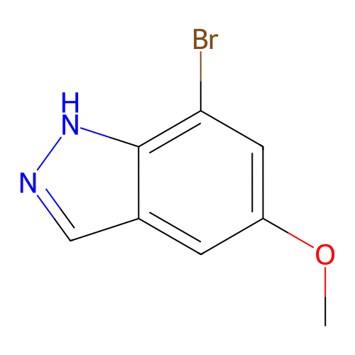 7-溴-5-甲氧基-1H-吲唑,7-Bromo-5-methoxy-1H-indazole