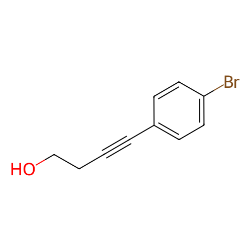 4-(4-溴苯基)-3-丁基-1-醇,4-(4-Bromophenyl)but-3-yn-1-ol