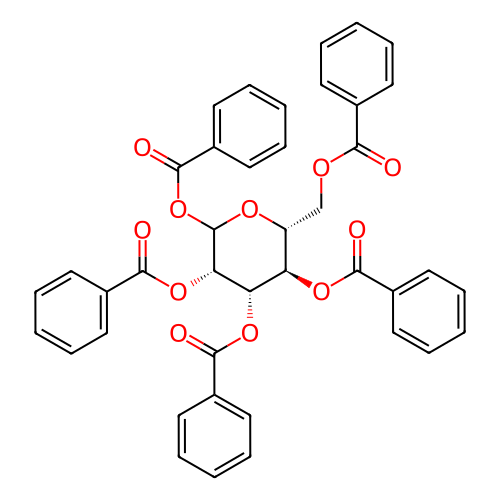 1,2,3,4,6-五-O-苯甲酰基-D-吡喃甘露糖,1,2,3,4,6-penta-O-benzoyl-D-mannopyranose
