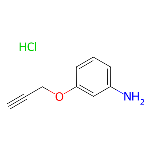 3-(丙-2-炔-1-基氧基)苯胺鹽酸鹽,3-(Prop-2-yn-1-yloxy)aniline hydrochloride