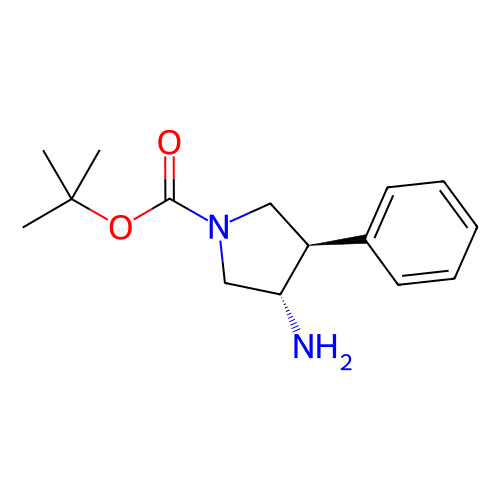 (3S,4R)-3-氨基-4-苯基吡咯烷-1-羧酸叔丁酯,tert-Butyl (3S,4R)-3-amino-4-phenylpyrrolidine-1-carboxylate