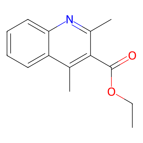2,4-二甲基喹啉-3-羧酸乙酯,Ethyl 2,4-dimethylquinoline-3-carboxylate
