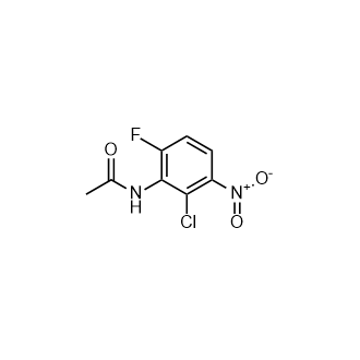 N-(2-氯-6-氟-3-硝基苯基)乙酰胺,N-(2-Chloro-6-fluoro-3-nitrophenyl)acetamide