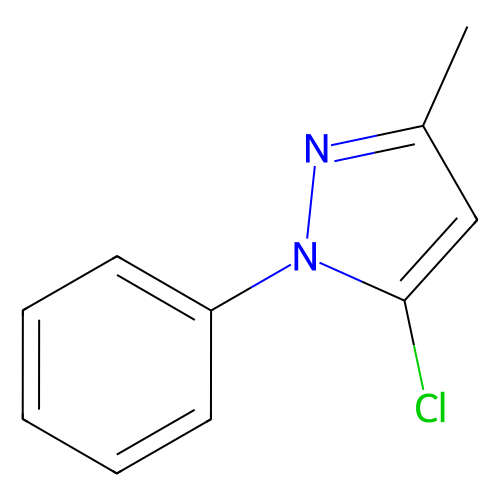 5-氯-3-甲基-1-苯基-1H-吡唑,5-chloro-3-methyl-1-phenyl-1H-pyrazole