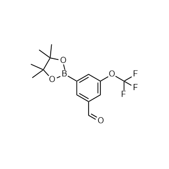 3-(4,4,5,5-四甲基-1,3,2-二氧硼雜環(huán)戊烷-2-基)-5-(三氟甲氧基)苯甲醛,3-(4,4,5,5-Tetramethyl-1,3,2-dioxaborolan-2-yl)-5-(trifluoromethoxy)benzaldehyde
