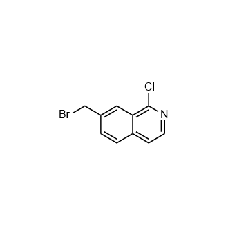 7-(溴甲基)-1-氯异喹啉,7-(Bromomethyl)-1-chloroisoquinoline