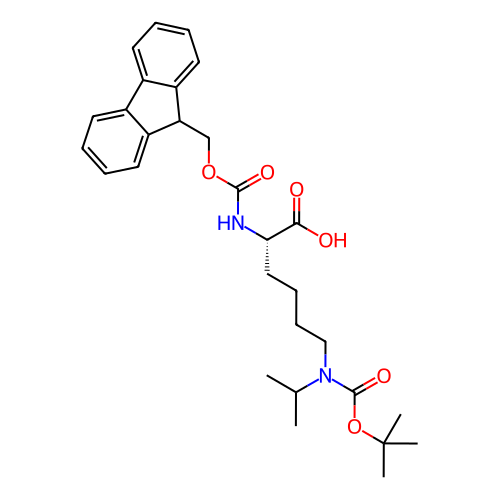 N-芴甲氧羰基-N'-叔丁氧羰基-N'-异丙基-L-赖氨酸,Fmoc-Lys(ipr,Boc)-OH