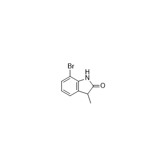 7-溴-3-甲基-2,3-二氢-1H-吲哚-2-酮,7-Bromo-3-methyl-2,3-dihydro-1H-indol-2-one