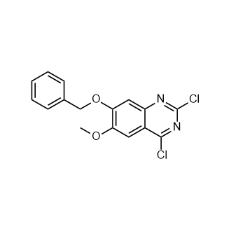 7-(芐氧基)-2,4-二氯-6-甲氧基喹唑啉,7-(Benzyloxy)-2,4-dichloro-6-methoxyquinazoline