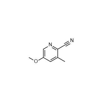 5-甲氧基-3-甲基吡啶甲腈,5-Methoxy-3-methylpicolinonitrile