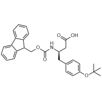 Fmoc-β-D-高酪氨酸(O-叔丁基),Fmoc-β-D-HoTyr(tBu)-OH