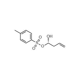 (S)-1-羟基丁-3-烯-1-基4-甲基苯磺酸盐,(S)-1-hydroxybut-3-en-1-yl 4-methylbenzenesulfonate