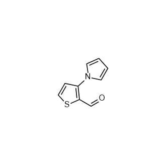 3-(1H-吡咯-1-基)噻吩-2-甲醛,3-(1H-pyrrol-1-yl)thiophene-2-carbaldehyde