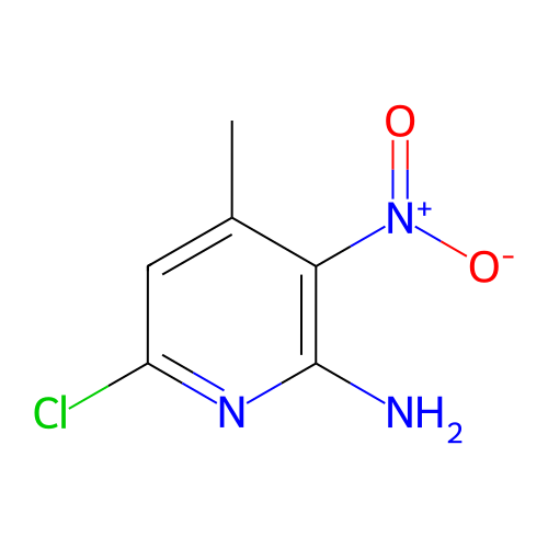 2-氨基-3-硝基-4-甲基-6-氯吡啶,6-Chloro-4-methyl-3-nitropyridin-2-amine
