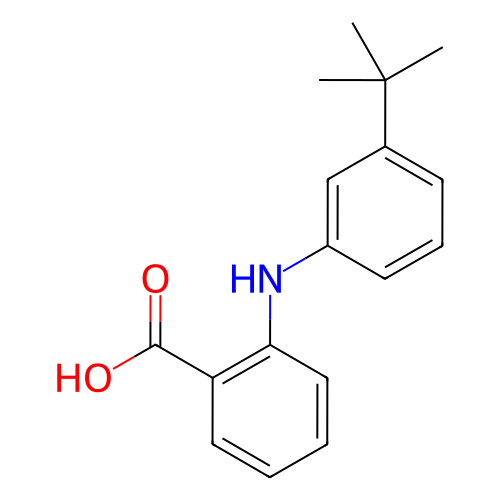 2-(3-叔丁基苯氨基)苯甲酸,2-((3-(tert-Butyl)phenyl)amino)benzoic acid