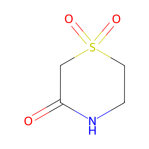 硫代嗎啉-3-酮1,1-二氧化物,Thiomorpholin-3-one 1,1-dioxide