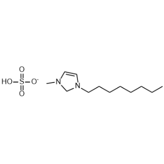 1-甲基-3-辛基-2,3-二氫-1H-咪唑硫酸氫鹽,1-Methyl-3-octyl-2,3-dihydro-1H-imidazole, hydrogen sulfate salt