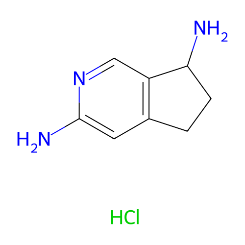 6,7-二氢-5H-环戊二烯并[c]吡啶-3,7-二胺二盐酸盐,6,7-Dihydro-5H-cyclopenta[c]pyridine-3,7-diamine dihydrochloride