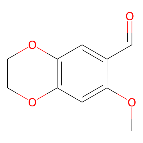 7-甲氧基-2,3-二氫苯并[b][1,4]二噁英-6-甲醛,7-Methoxy-2,3-dihydrobenzo[b][1,4]dioxine-6-carbaldehyde