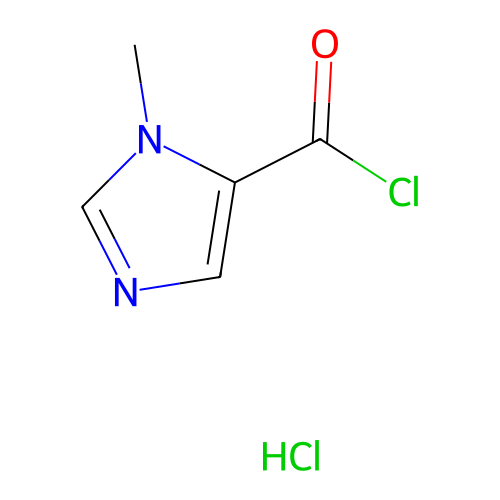 1-甲基-1H-咪唑-5-羰基氯鹽酸鹽,1-Methyl-1H-imidazole-5-carbonyl chloride hydrochloride