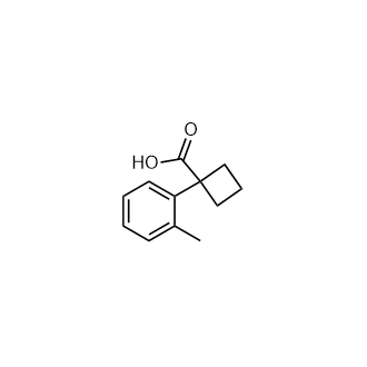 1-(2-甲基苯基)環(huán)丁烷-1-羧酸,1-(2-Methylphenyl)cyclobutane-1-carboxylic acid