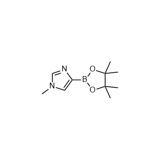 1-甲基-4-(4,4,5,5-四甲基-1,3,2-二氧雜硼烷-2-基)-1H-咪唑,1-Methyl-4-(4,4,5,5-tetramethyl-1,3,2-dioxaborolan-2-yl)-1H-imidazole