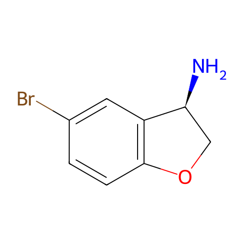(R)-5-溴-2,3-二氢苯并呋喃-3-胺,(R)-5-bromo-2,3-dihydrobenzofuran-3-amine