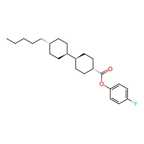 反-4-(反-4-戊基环己基)-1-环己甲酸4-氟苯酯,(trans,trans)-4-Fluorophenyl 4'-pentyl-[1,1'-bi(cyclohexane)]-4-carboxylate
