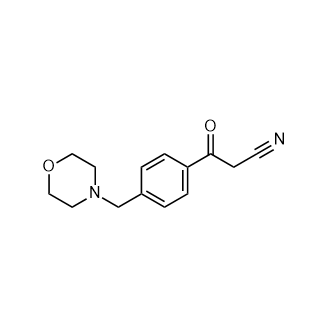 3-[4-(嗎啉-4-基甲基)苯基]-3-氧代丙腈,3-[4-(Morpholin-4-ylmethyl)phenyl]-3-oxopropanenitrile