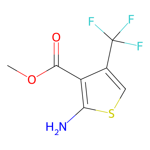 2-氨基-4-(三氟甲基)噻吩-3-羧酸甲酯,Methyl 2-amino-4-(trifluoromethyl)thiophene-3-carboxylate