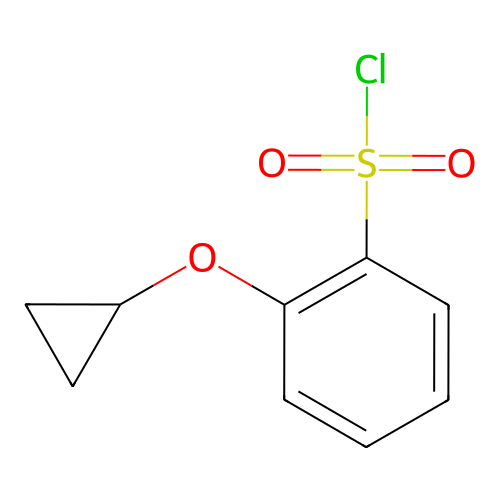 2-环丙氧基苯-1-磺酰氯,2-Cyclopropoxybenzene-1-sulfonyl chloride