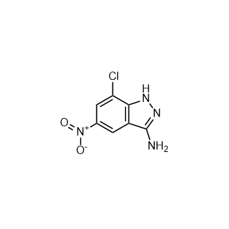 3-氨基-5-硝基-7-氯-1H-吲唑,3-Amino-7-chloro-5-nitro-1H-indazole