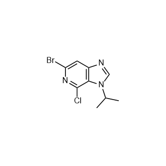 6-溴-4-氯-3-异丙基-3H-咪唑并[4,5-c]吡啶,6-Bromo-4-chloro-3-isopropyl-3H-imidazo[4,5-c]pyridine