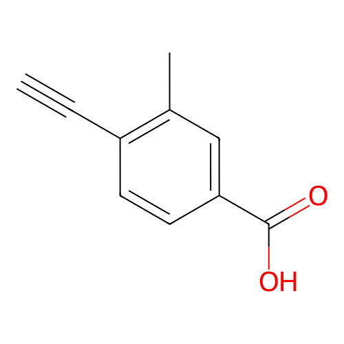 4-炔基-3-甲基苯甲酸,4-Ethynyl-3-methylbenzoic acid