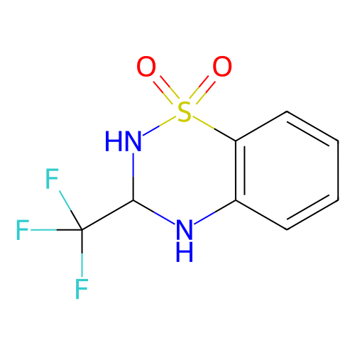 3-(三氟甲基)-3,4-二氢-2H-苯并[e] [1,2,4]噻二嗪1,1-二氧化物,3-(Trifluoromethyl)-3,4-dihydro-2H-benzo[e][1,2,4]thiadiazine 1,1-dioxide