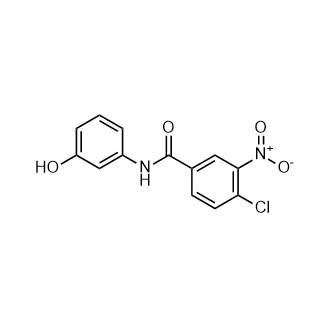 4-氯-N-(3-羟基苯基)-3-硝基苯甲酰胺,4-Chloro-n-(3-hydroxyphenyl)-3-nitrobenzamide