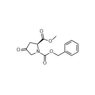 N-Cbz-4-氧代-L-脯氨酸甲酯,(S)-1-Benzyl 2-methyl 4-oxopyrrolidine-1,2-dicarboxylate