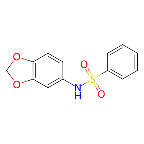 N-(苯并[d][1,3]二氧戊环-5-基)苯磺酰胺,N-(benzo[d][1,3]dioxol-5-yl)benzenesulfonamide