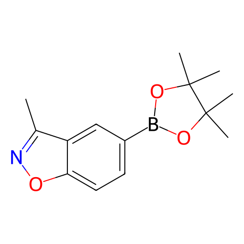 3-甲基-5-(4,4,5,5-四甲基-1,3,2-二氧苯甲醛-2-基)苯并[d]异噁唑,3-Methyl-5-(4,4,5,5-tetramethyl-1,3,2-dioxaborolan-2-yl)benzo[d]isoxazole