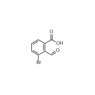 3-溴-2-甲?；郊姿?3-Bromo-2-formylbenzoic acid