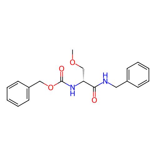 N-[(1R)-1-(甲氧基甲基)-2-氧代-2-[(苯基甲基)氨基]乙基]氨基甲酸苄酯,(R)-benzyl 1-(benzylamino)-3-methoxy-1-oxopropan-2-ylcarbamate