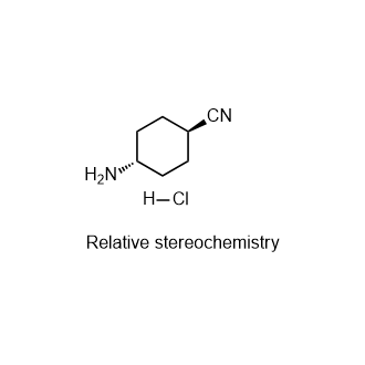 rel-(1r,4r)-4-氨基環(huán)己烷-1-腈鹽酸鹽,rel-(1r,4r)-4-Aminocyclohexane-1-carbonitrile hydrochloride