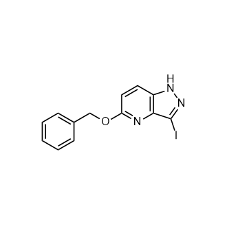 5-(芐氧基)-3-碘-1H-吡唑并[4,3-b]吡啶,5-(Benzyloxy)-3-iodo-1H-pyrazolo[4,3-b]pyridine