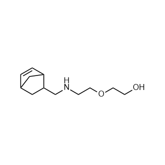 2-(2-((双环[2.2.1]庚-5-烯-2-基甲基)氨基)乙氧基)乙-1-醇,2-(2-((Bicyclo[2.2.1]hept-5-en-2-ylmethyl)amino)ethoxy)ethan-1-ol