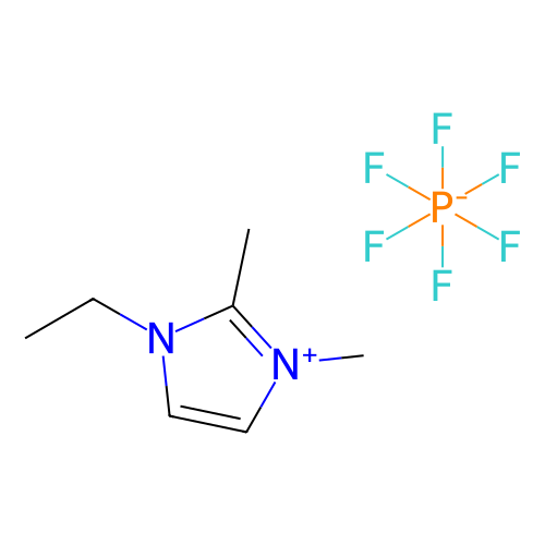 3-乙基-1,2-二甲基-2,3-二氢-1H-咪唑-1-鎓六氟磷酸盐(V),3-Ethyl-1,2-dimethyl-2,3-dihydro-1H-imidazol-1-ium hexafluorophosphate(V)