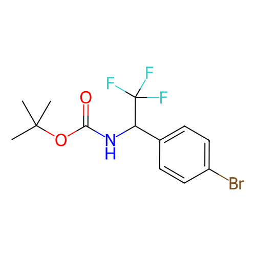 (1-(4-溴苯基)-2,2,2-三氟乙基)氨基甲酸叔丁酯,tert-Butyl (1-(4-bromophenyl)-2,2,2-trifluoroethyl)carbamate